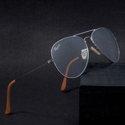 RESIST EYEWEAR Unisex Aviator Sunglasses with UV Protected Lens-picture-6