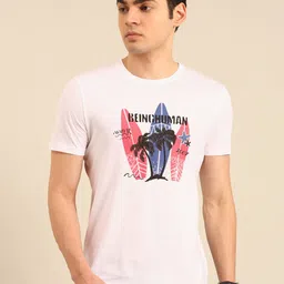 Being Human Printed Pure Cotton T-shirt-image-58