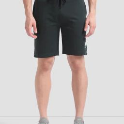 U.S. Polo Assn. Dark Green Regular Fit Shorts-image-21