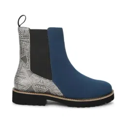 Yoho Women's Navy Chelsea Boots-image-10