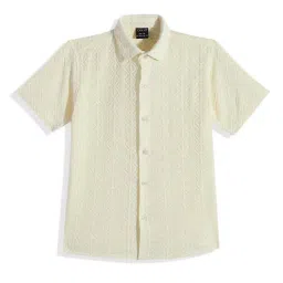 Cavio Boys Cream Shirt-image-10