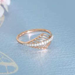 Malabar Gold and Diamonds 18k Gold Casual Ring for Women-picture-8