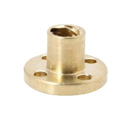 3D Printer 8mm CNC Lead Copper Nut 3D Printer CNC Lead Copper Nut for 8mm Screw - RS33663D Printer 8mm CNC Lead Copper Nut 3D Printer CNC Lead Copper Nut for 8mm Screw - RS3366 image 1