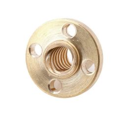 3D Printer 8mm CNC Lead Copper Nut 3D Printer CNC Lead Copper Nut for 8mm Screw - RS33663D Printer 8mm CNC Lead Copper Nut 3D Printer CNC Lead Copper Nut for 8mm Screw - RS3366 image 2