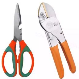 JetFire Gardening Tools Set with Scissor and Flemingo Orange Garden Shears,Garden Pruner, Garden Cut-4