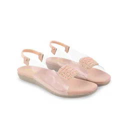 Shoetopia Women Embellished Party Open Toe Flats-image-60