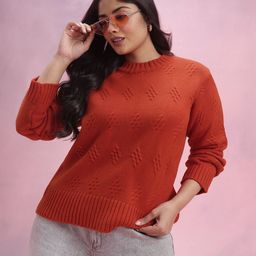 DressBerry Curve Plus Size Acrylic Pullover-image-47