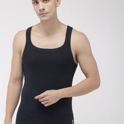 Levis Men Navy Blue Solid Basic Innerwear Vest VT-100CA-1PK-STYLE-015-76-image-97