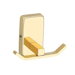 Aquieen Comple Gold Stainless Steel Chrome Finish Robe Hook, AQN 270-31