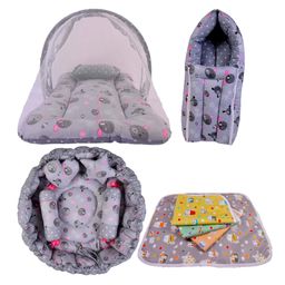 Babytoons Unisex New Born Baby Luxury Pure Cotton Premium Bedding Set (Grey, 0-12 Months)-21