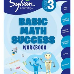 Third Grade Basic Math Success Workbook By Sylvan Learning - English-21