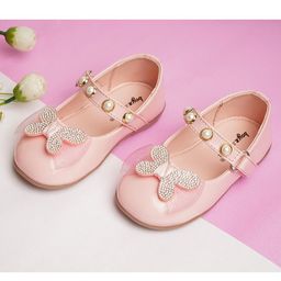 boyz n galz Stones Embellished Butterfly Applique Detailed Ballerinas - Pink-image-77