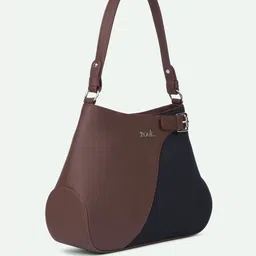 ZOUK Printed Leather Structured Handheld Bag image 3