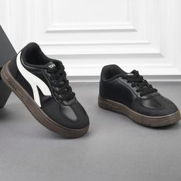 AEROKICK Boys Black Solid Casual Sneakers-picture-31