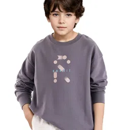 RARE ONES Boys Brand Logo Printed Sweatshirt-picture-52
