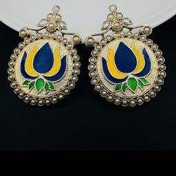 ZIVOM Contemporary Studs Earrings-image-59