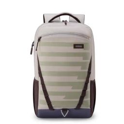American Tourister Beige Unisex College Backpack-image-6