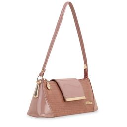 WOMEN MARKS Tan Animal Textured PU Structured Sling Bag image 3