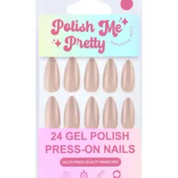 Polish Me Pretty Gel Polish Press On Nails Cider - Set of 24-picture-33
