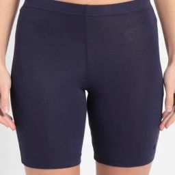 Jockey Navy Skinny Fit Sports Shorts-image-30