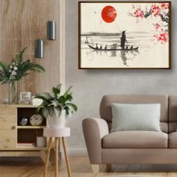 The Art House Abstract Multicolor Canvas Painting-image-23