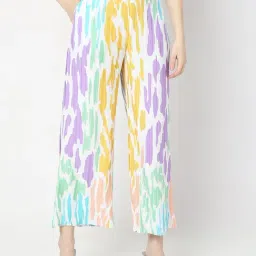 Vero Moda Multicolor Printed Trousers-image-61