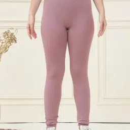 Gracit Purple Solid Tights-image-44