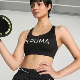 Puma Black Printed Sports Bra-picture-35