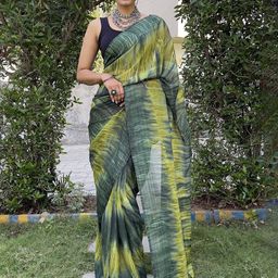 KALINI Printed Pure Chiffon Ready to Wear Saree-image-69