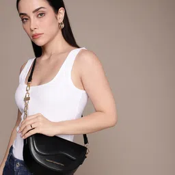 French Connection Structured Sling Bag-24