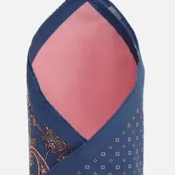 Allen Solly Navy Printed Party Pocket Square-picture-10