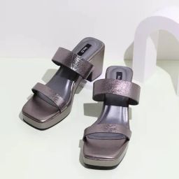 Inc.5 Women's Pewter Casual Sandals-image-86
