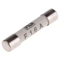 RS PRO Ceramic Ceramic Cartridge Fuse 1.6A, 500 V AC, Model No 7211588-10