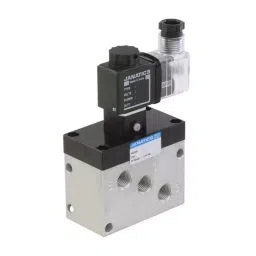 Janatics 5/2 Single Solenoid Spring Return Valve 220 V AC, DP155SR61-A-17