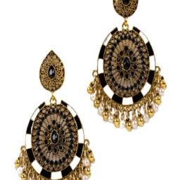 Jewelz Stylish Dangler Earrings Embellished With Small Pearls for Girls & Women-image-89