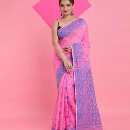 Arhi Pink Woven Saree-image-89