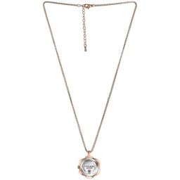 Sonata SP80122KM01W Summer Blooms Necklace Watch For Women-picture-16