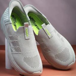 Asian Men's Grey Walking Shoes-image-65