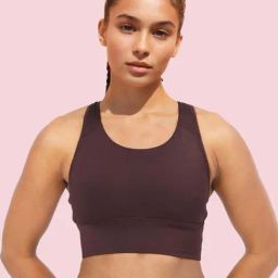 Enamor Brown Sports Bra-image-51