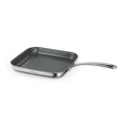 Tramontina Fusao Healthy Triply Ceramic Silver Stainless Steel Grill Pan (26 cm)-image-87