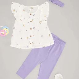 Pantaloons Baby Girls Snow White & Purple Cotton Printed Full Sleeves Clothing Sets-image-20