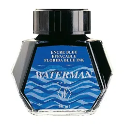 Waterman Florida 50 ml Ink Bottle Blue, 9000005404-picture-34
