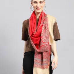Monte Carlo Red Printed Stole-image-23