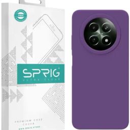 Sprig Back Cover for Realme Narzo 70X 5G (Purple)-image-28