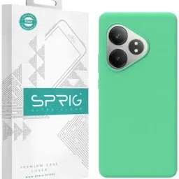 Sprig Back Cover for Realme Gt Neo 6 SE (Green)-image-97