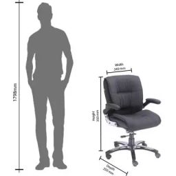 Divano Modular Medium Back Office Chairs set of 2 Combo 001 image 4