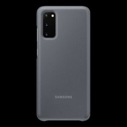 SAMSUNG Clear View Polycarbonate Flip Cover for Galaxy S20 (Camera Protection, Grey)-picture-14