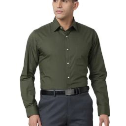 Raymond Green Cotton Classic Fit Shirts-image-78