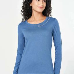 Dreamz by Pantaloons Blue Cotton T-Shirt-picture-30