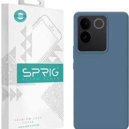 Sprig Back Cover for vivo T2 Pro (Blue)-image-23